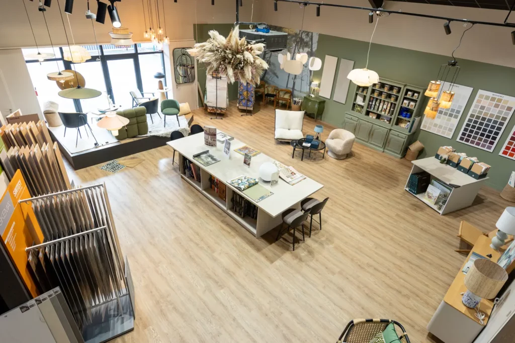 revêtements de sol showroom