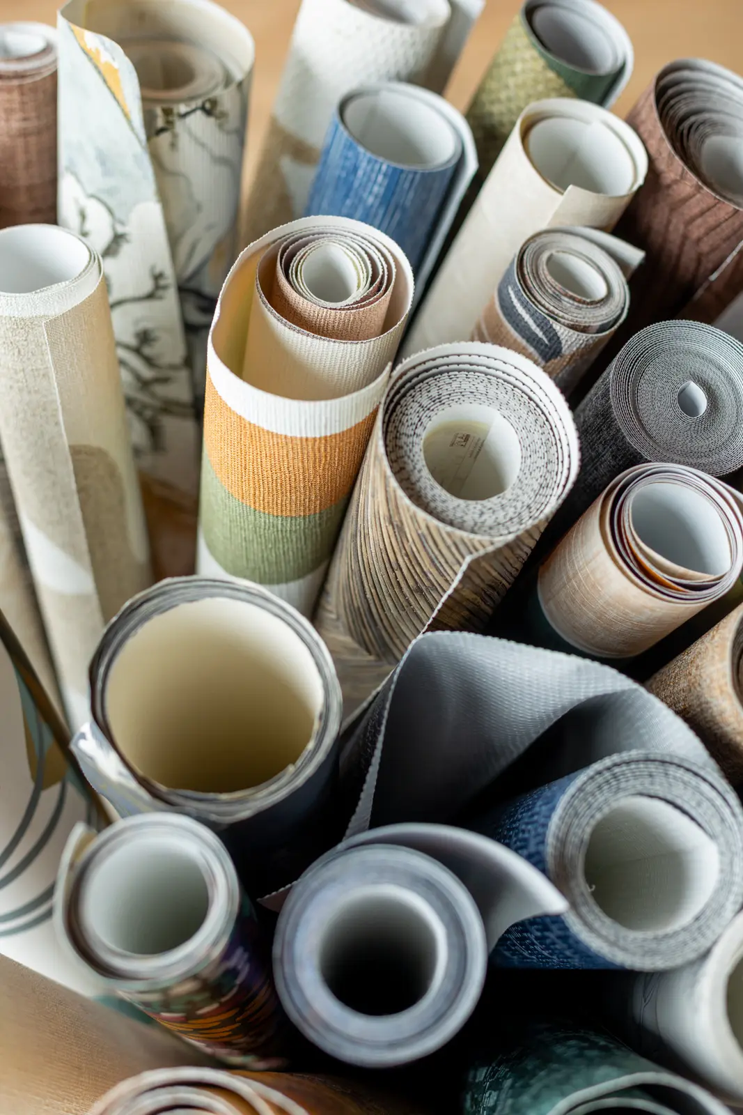 rouleaux papiers peints showroom Challans